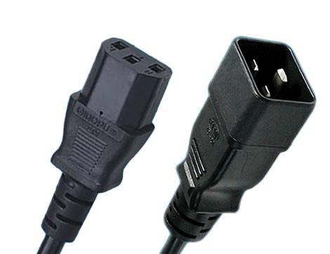 IEC 60320 C13 To C20 Power Cords Connector IEC 60320 C13 To C20 Power Cords Connector